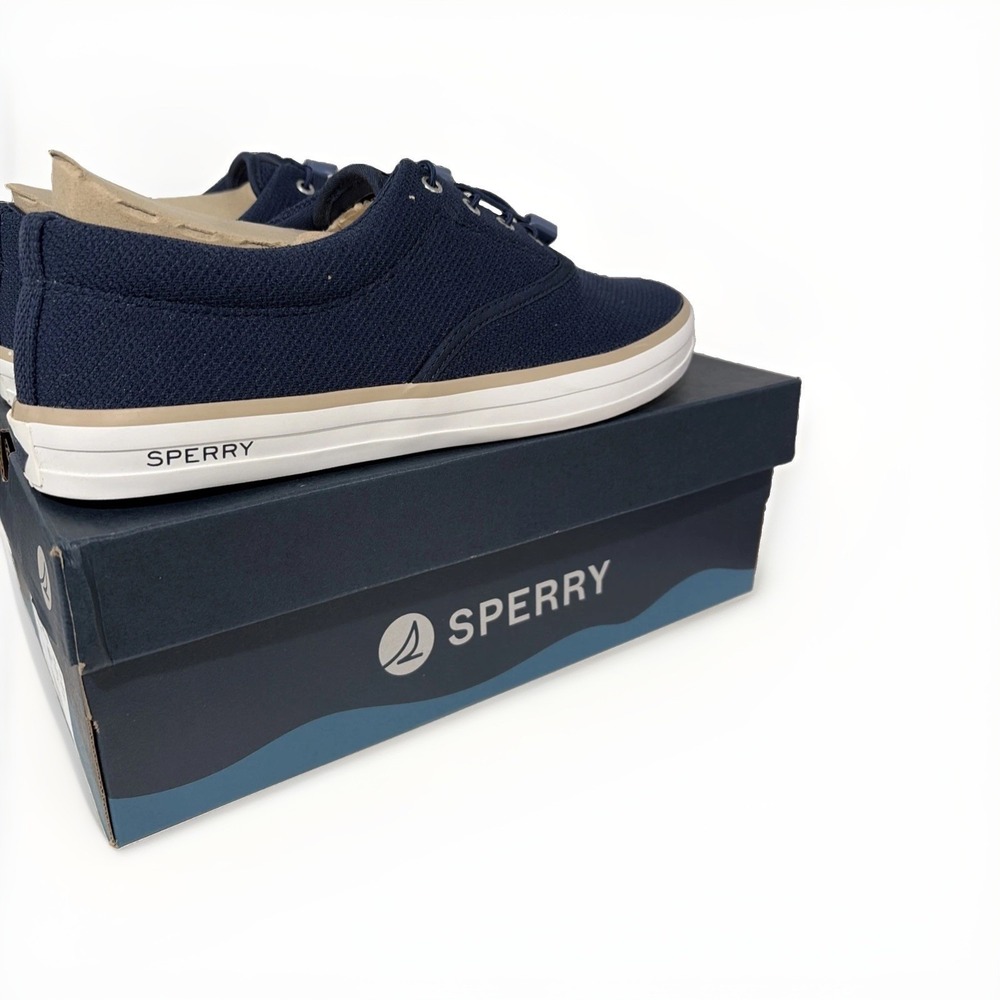 Sperry Fairlead CVO Sneakers Mens 9.5 EU 42.5 Navy Lace Up Shoes 16997259 NEW